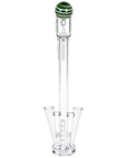 Side view of XXL Terp Slurper Quartz Banger Set with Side Funnels