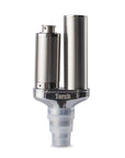 Yocan Torch Portable Enail in silver metallic finish for clean vapor