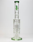18" Water Bong Thriple Mini Showerhead Perc