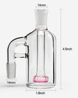 14mm 90 Degree Ash Catcher Pink - INHALCO