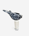 Fancy Tail Bong Bowl Navy - INHALCO