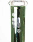 12" Infyniti 7 mm metallic classic beaker bong