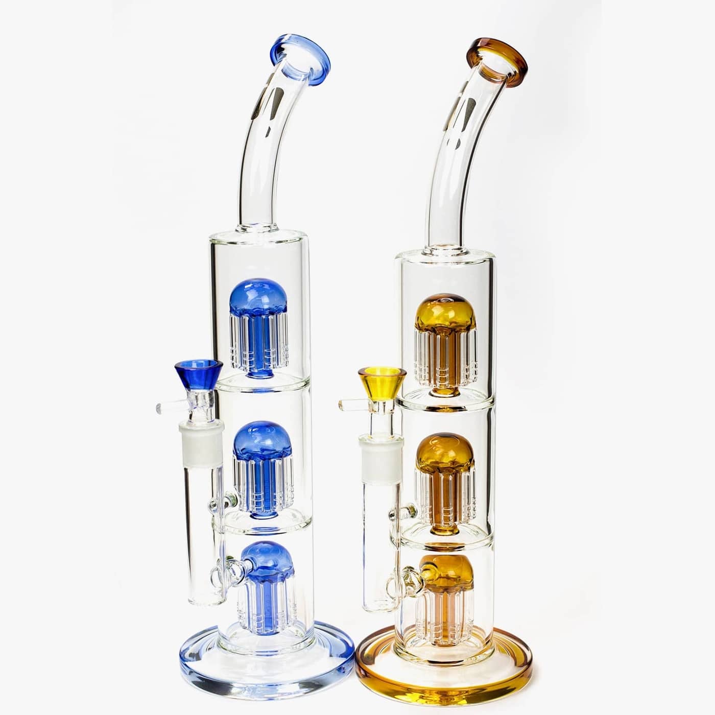 Shop Online Best 9'' Glass Inline Percolator Bong at Haze Emporium USA