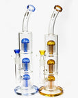 16‘’ Infyniti Triple Chamber Percolator Glass Bong