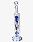 16'' Infyniti Triple Chamber Percolator Glass Bong Blue
