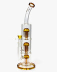 16'' Infyniti Triple Chamber Percolator Bong Amber Yellow