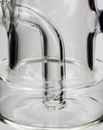 6.5" 2-in-1 fixed 3 hole diffuser bubbler