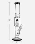 Matrix Percolator Ice Catcher Glass Tube Bong - INHALCO