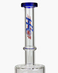 17" H2O Dual Diffuser Glass Bong