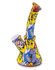 Silicone Water Pipe - Graffiti