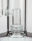 16" H2O Dual Honeycomb diffuser Glass water bong [H2O-27]_4