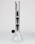 18" KUSH Dual Tree Percolator Splash Guard Bong_7