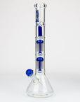 18" KUSH Dual Tree Percolator Splash Guard Bong_5