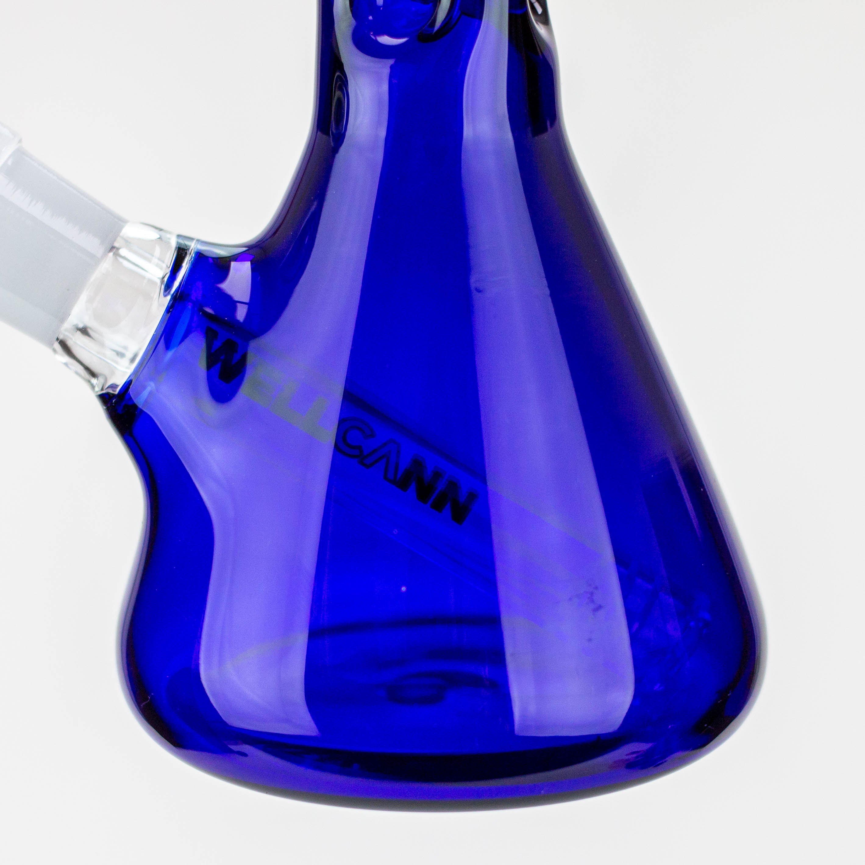 WellCann- 12" Color beaker glass water bong_2