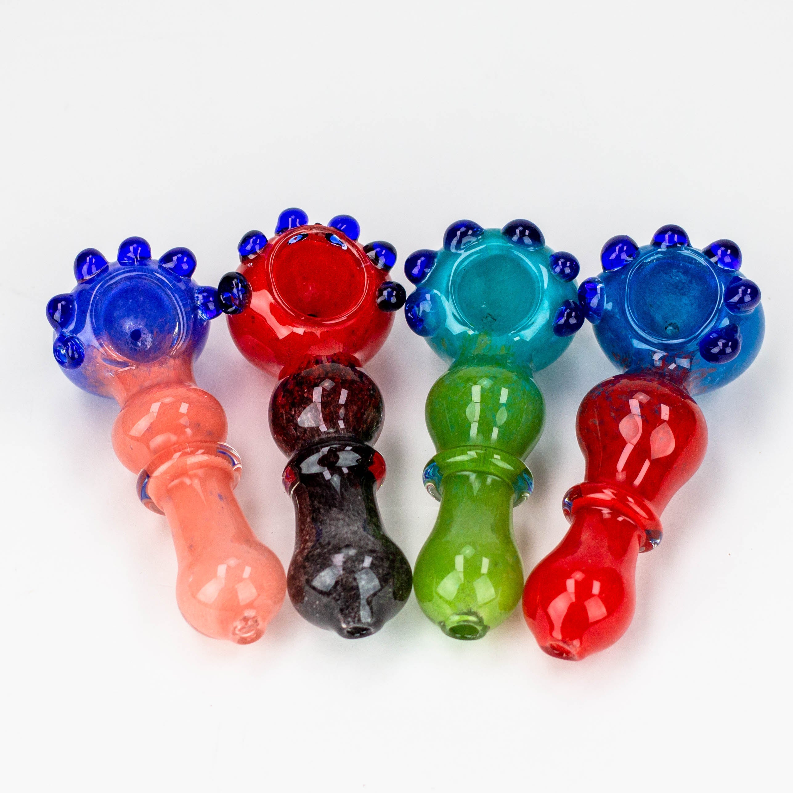 4.5" softglass hand pipe Pack of 2 [9680]_0