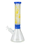 WENEED®-14" Weneed Frosted Pineapple 7mm Glass Bong_5