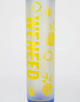 WENEED®-14" Weneed Frosted Pineapple 7mm Glass Bong_7