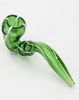 Sherlock shape color glass hand pipe pack of 2_2