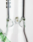 WellCann | 14" 7mm Beaker Bong with Thick Decal Base - Black x Green v2_3