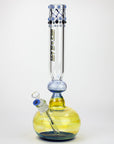 17 inch Dotted and Fumed Round Base Beaker Bong_4