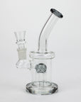 6.5" assorted color glass bong with tree arm diffuser_2