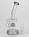 6.5" assorted color glass bong with tree arm diffuser_7