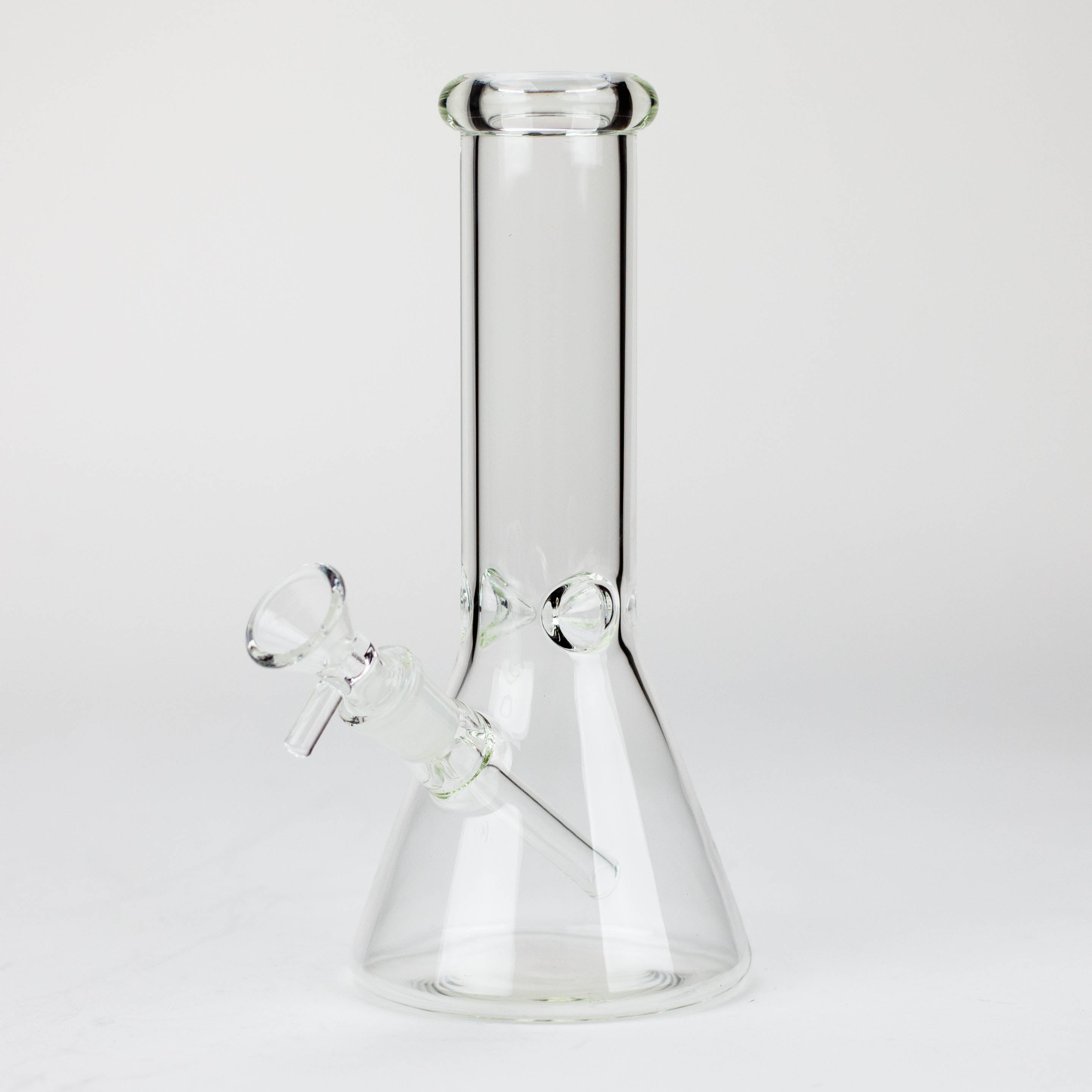 8" Solid Color Eletroplate Glass Beaker Bong_7