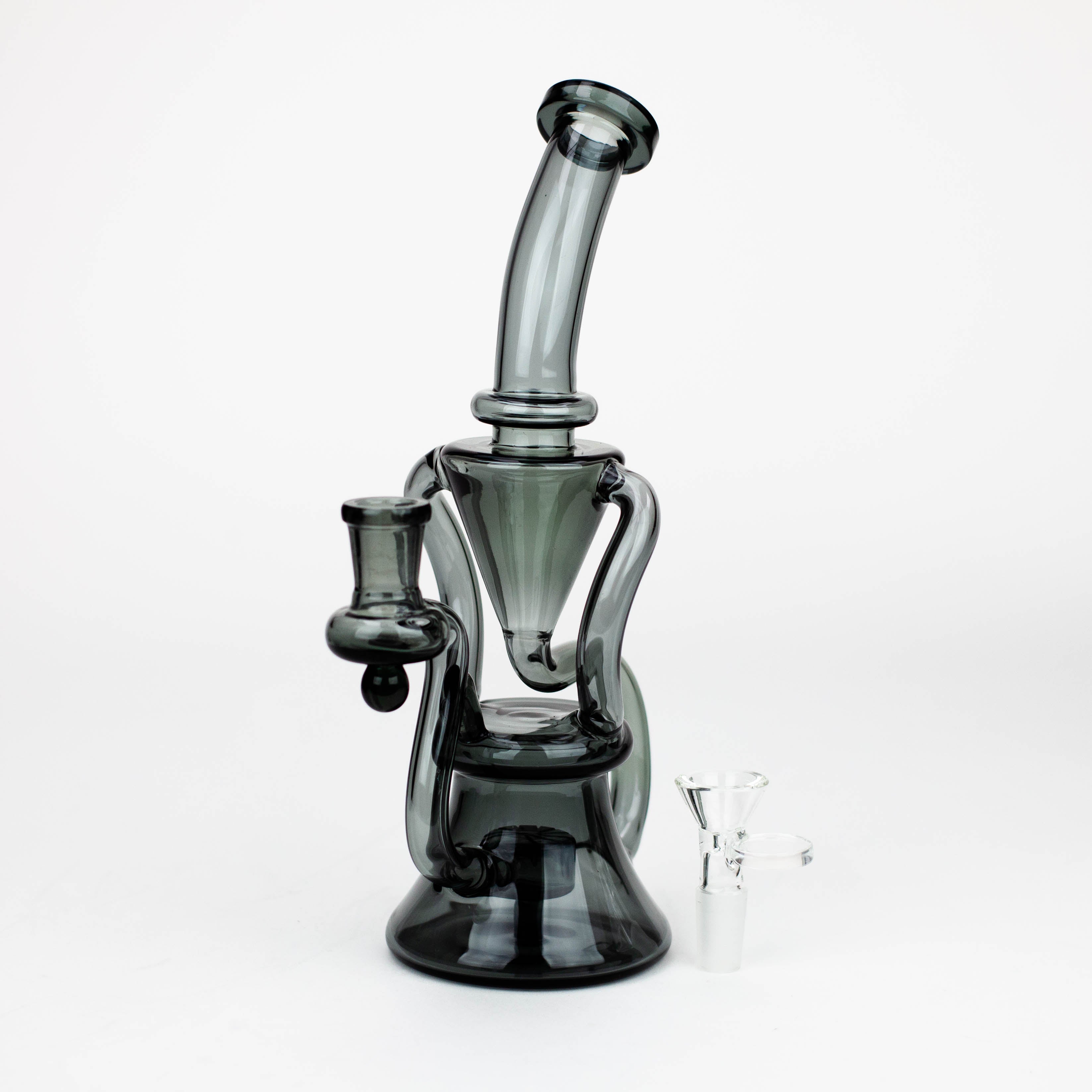 10&quot; Recycle solid color bong_3