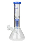 12" Tree Arm Perc Glass Beaker Bong_8