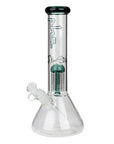 12" Tree Arm Perc Glass Beaker Bong_9