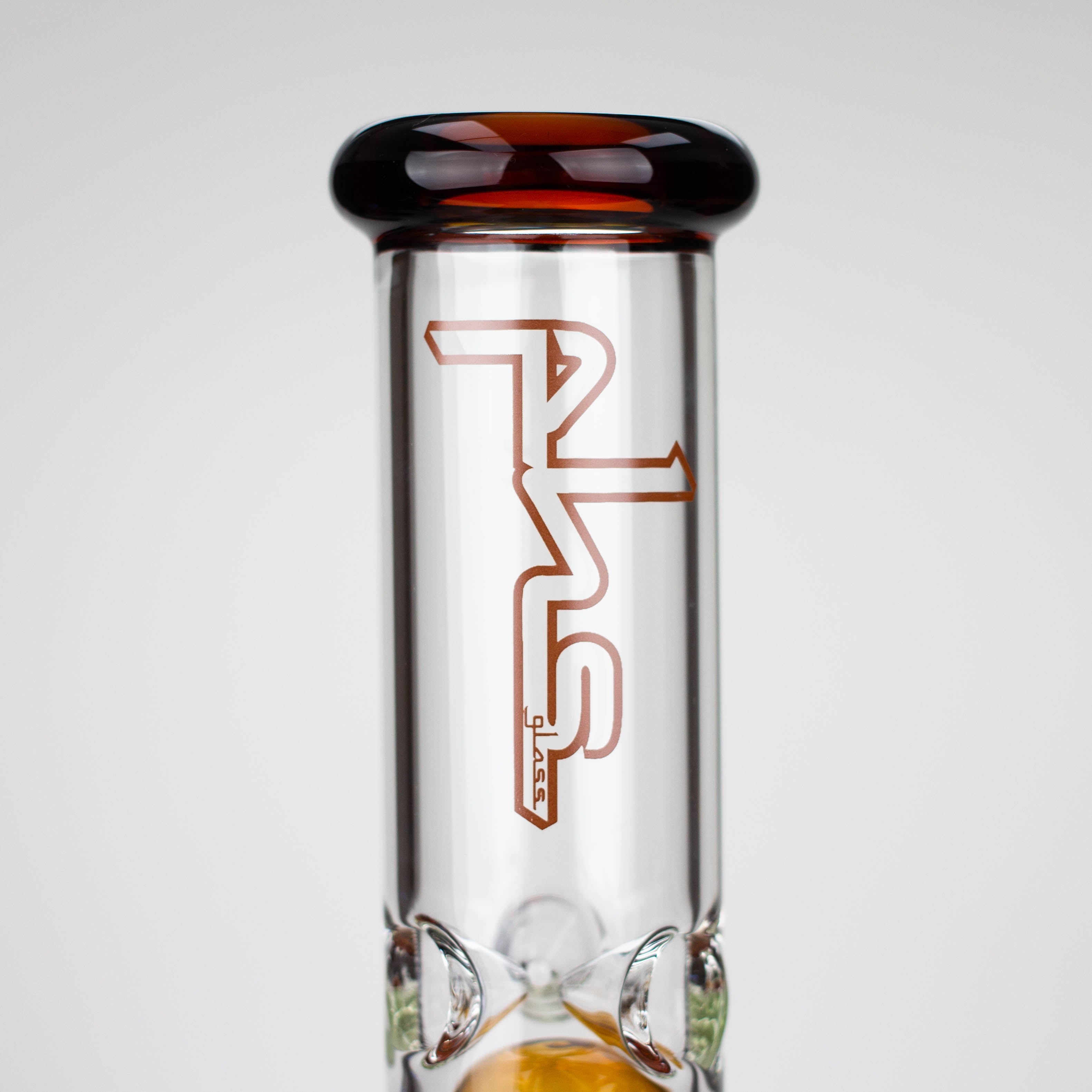 12" Tree Arm Perc Glass Beaker Bong_1