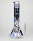 13.5 " JJ WOLF GLOW IN THE DARK BONG_1