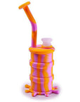Silicone Water Pipe - Splattered Barrel