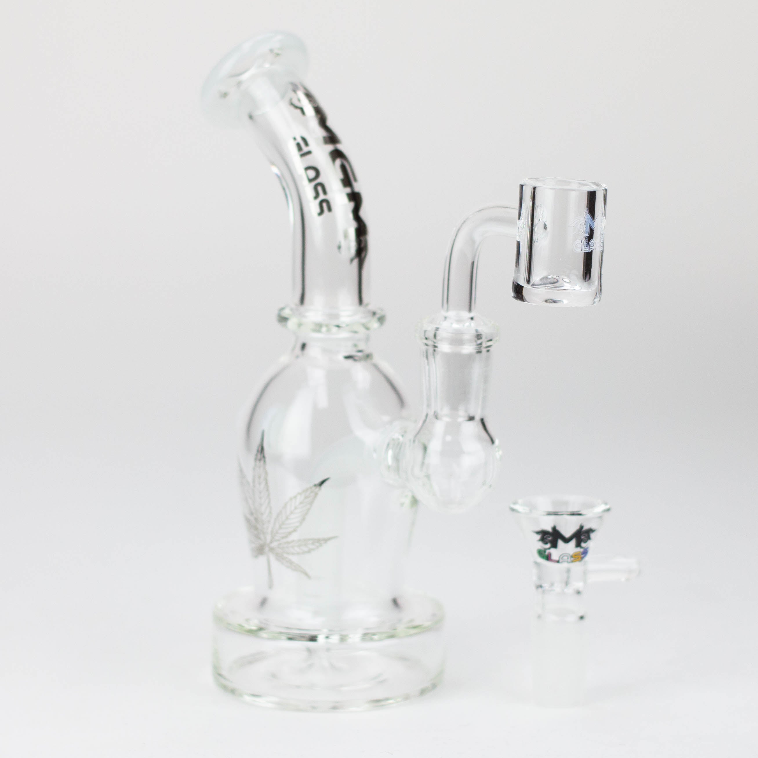 6.5&quot; MGM Glass Alien Graphic Dab Rig