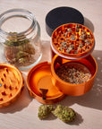 Blazin' Orange Swing Tray Grinder