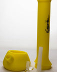 13" Genie Solid color Silicone detachable beaker water bong