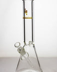 14" infyniti 9 mm beaker glass water bong