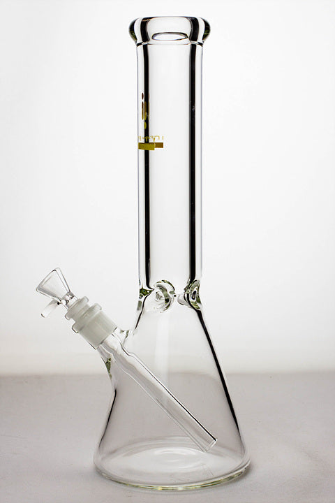 Glow Mini Beaker GLOW-ie V Print Water Pipe – CLOUD 9 SMOKE CO.