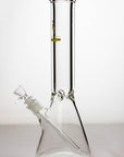 14" infyniti 9 mm beaker glass water bong