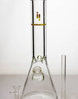 14" infyniti 9 mm beaker glass water bong