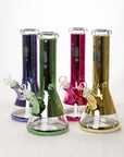 12" Infyniti 7 mm metallic classic beaker bong