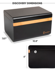 DISCOVERY Storage stash Box Black