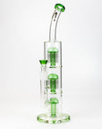 16" Infyniti Triple tree arms percolator glass bong-Gr