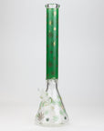 19.5" Gold leaf 9 mm glass water bong