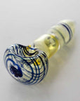 Changing colors glass hand pipe