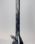 24" Snowflake Glow In The Dark Bong - INHALCO