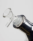 16" Luxury pattern 7 mm metallic beaker bong