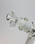 14" Infyniti Leaf Glow in the dark 7 mm glass bong