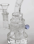 6.5" 2-in-1 fixed 3 hole diffuser bubbler
