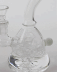 6" 2-in-1 fixed 3 hole diffuser bell bubbler_10